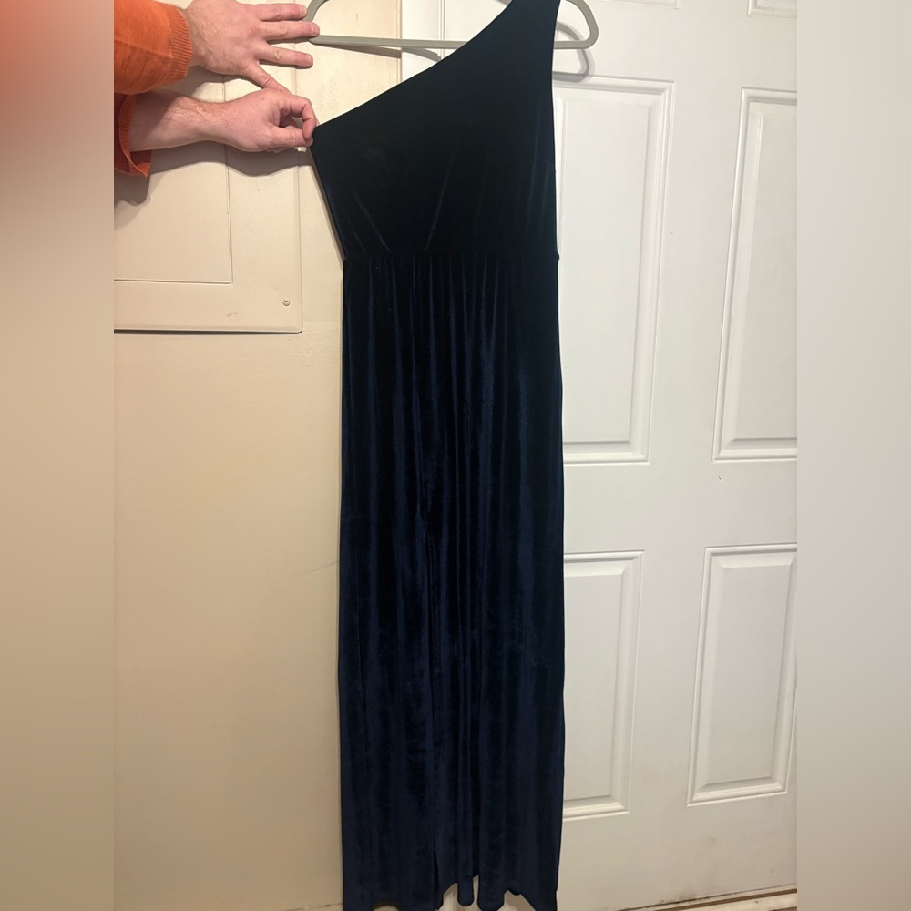 Baltic Born Midnight Blue Velvet Gown